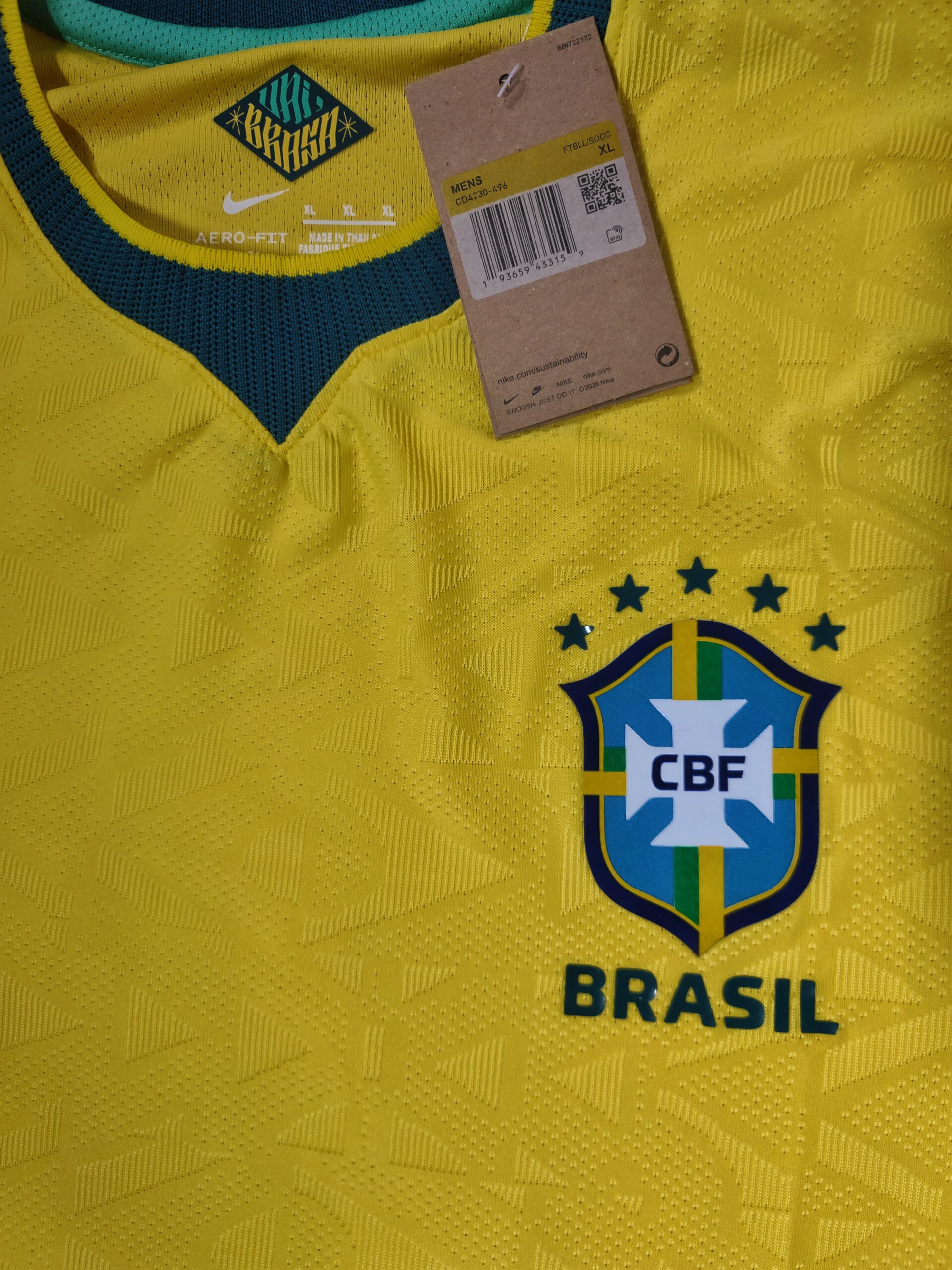 brazil home jersey 2026 player edition brazil home jersey 2026 player edition